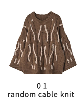 random cableknit