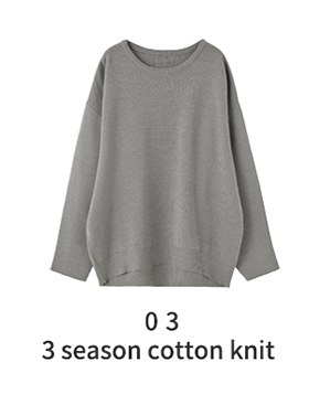 3 season cotton knit