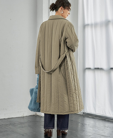 REVERSIBLE QUILTED COAT