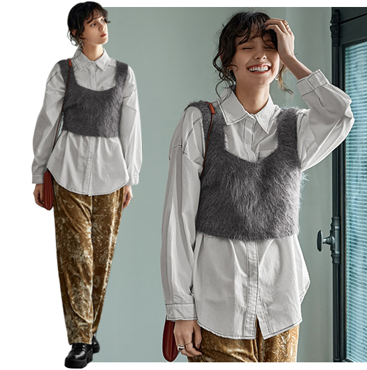 YAK STYLE KNIT BUSTIER