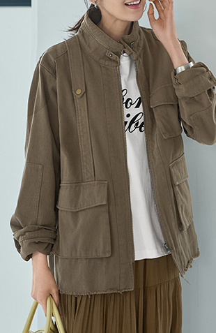 ブリーチデニムライダースジャケット