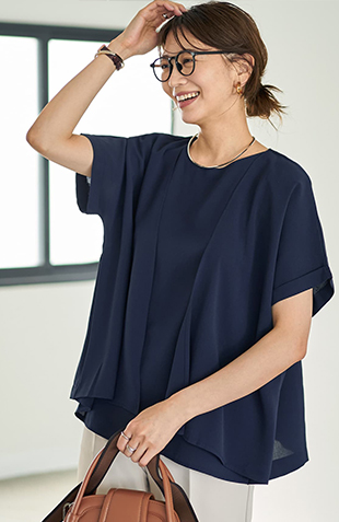 ポケットデニムバギーパンツ