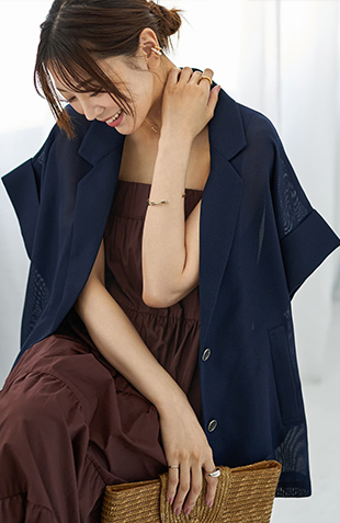 ダブルステッチデニムシャツ