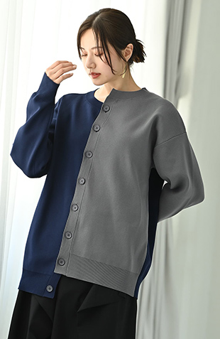 ブリーチデニムIラインスカート