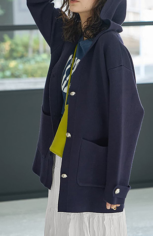 ダブルステッチデニムシャツ