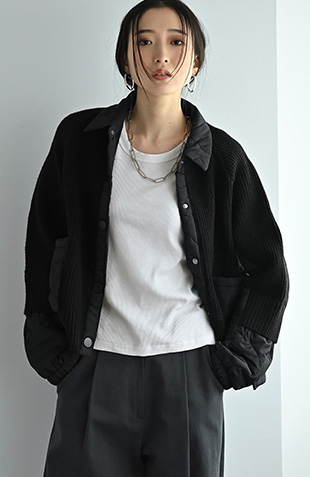 ブリーチデニムIラインスカート