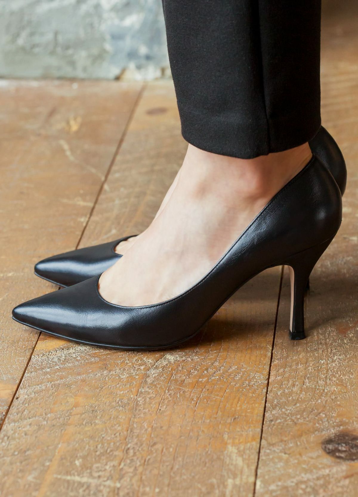 着用イメージ　168cm ブラック