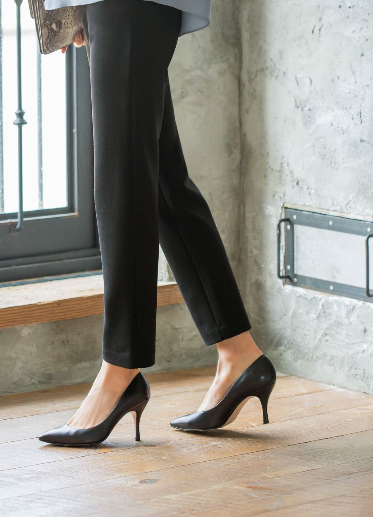 着用イメージ　168cm ブラック