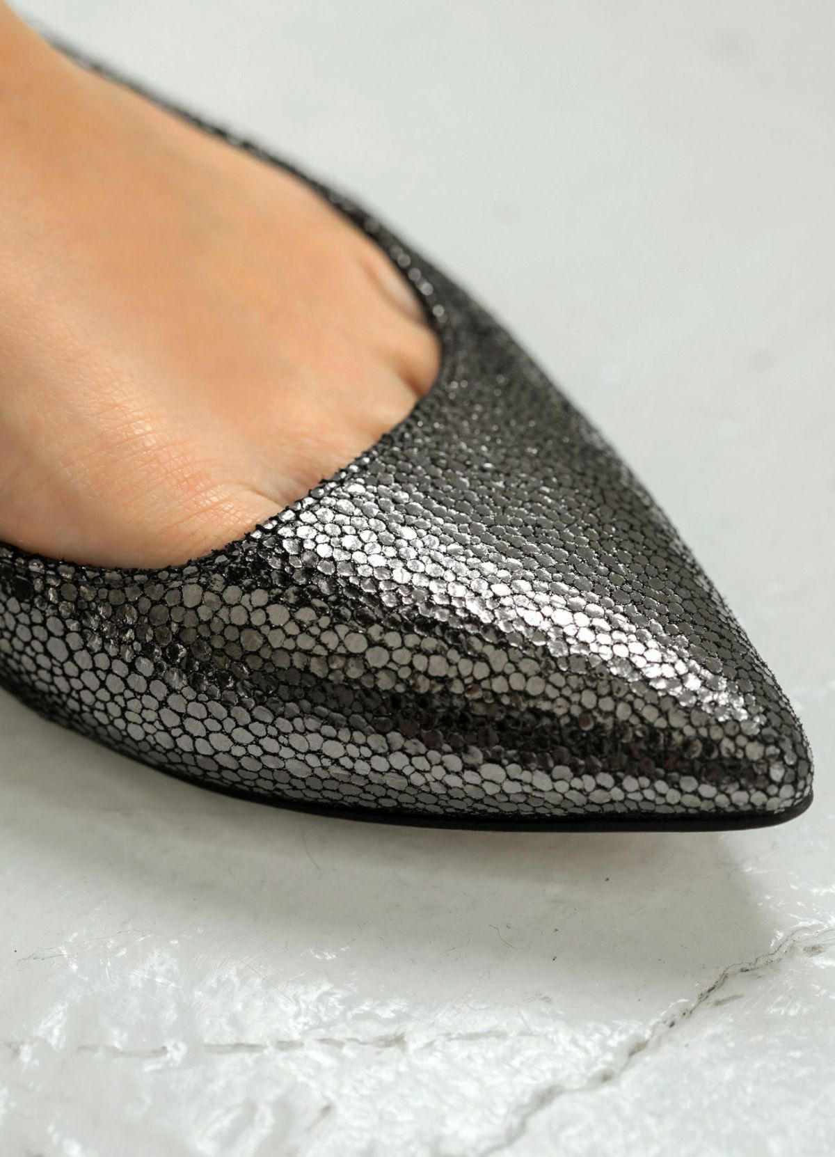 着用イメージ 166cm メタリック