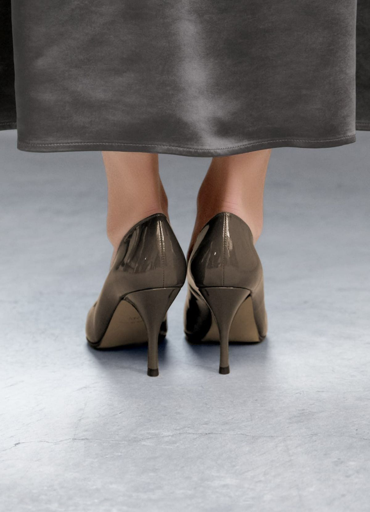 着用イメージ 165cm セピアグレー