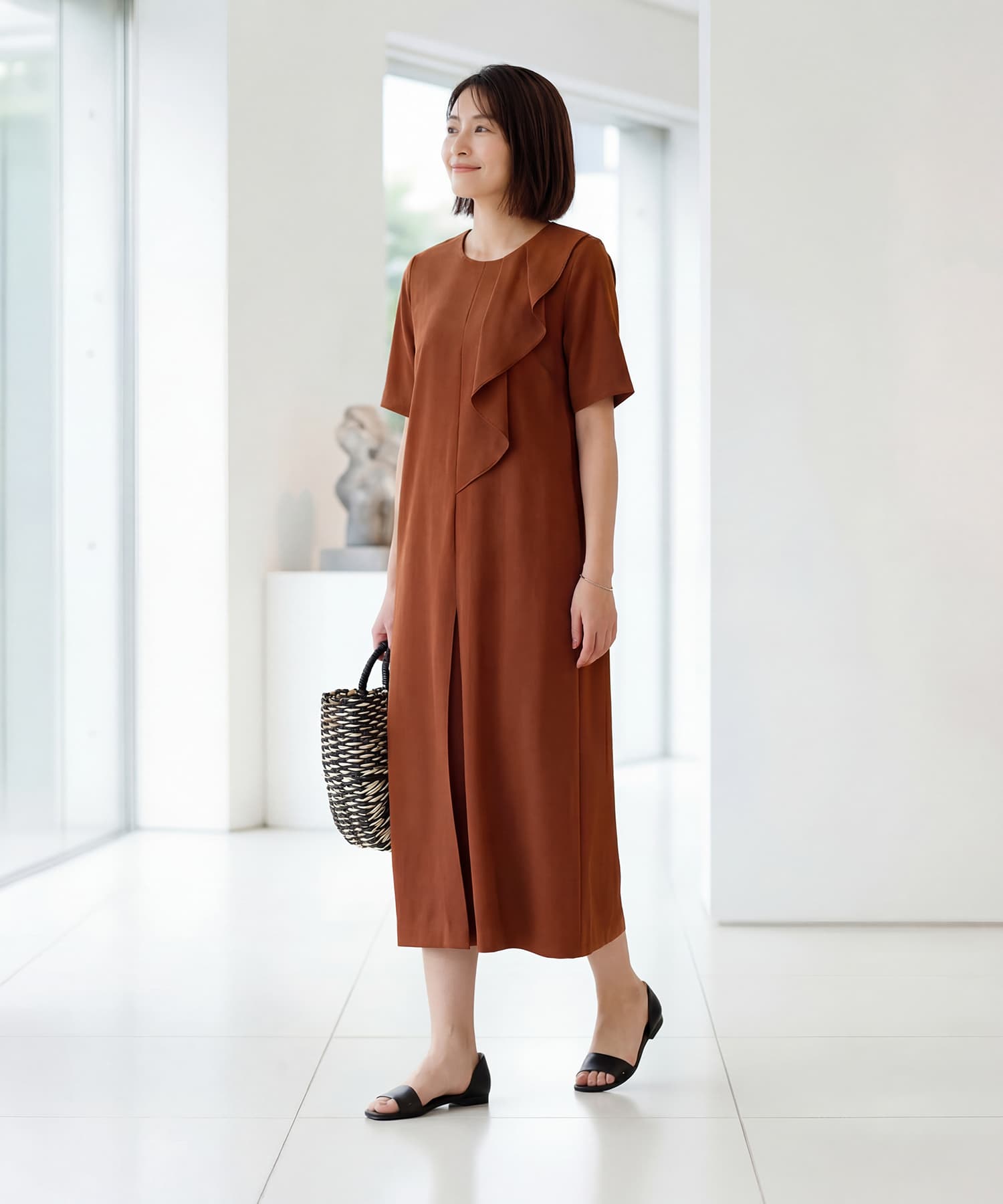 フロントフリルオールインワン【OUTLET】