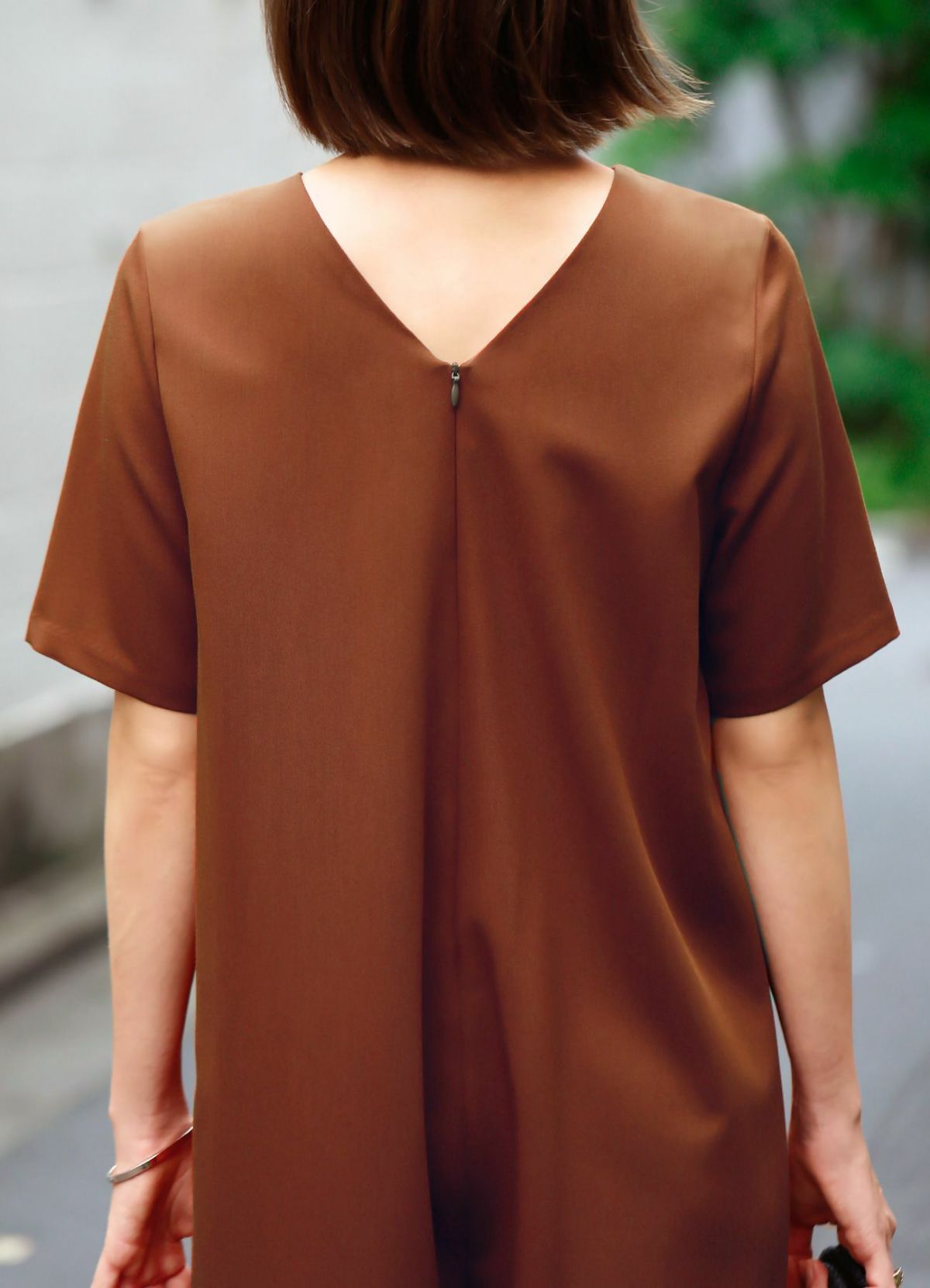 着用イメージ 167cm 着用サイズ 02 テラコッタ