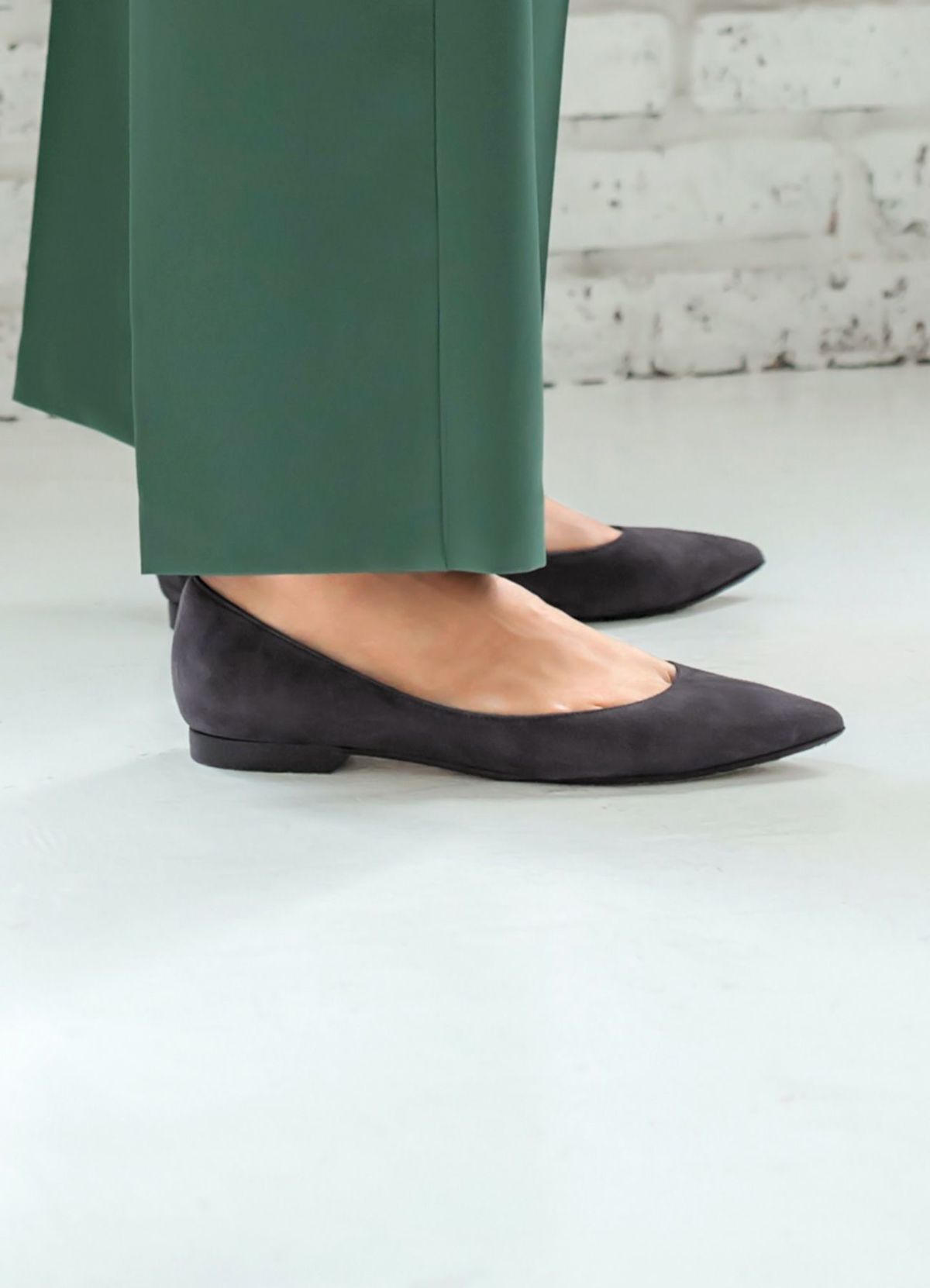 着用イメージ 166cm ライトブラック