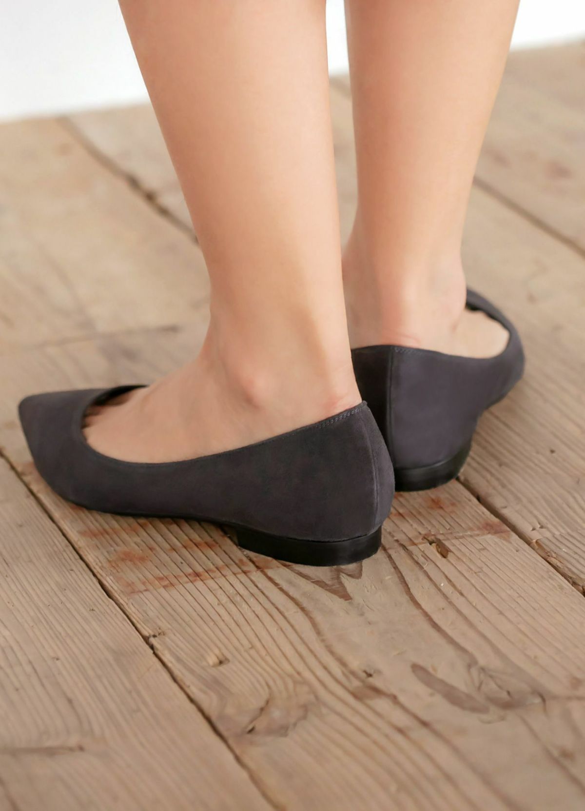 着用イメージ 166cm ライトブラック