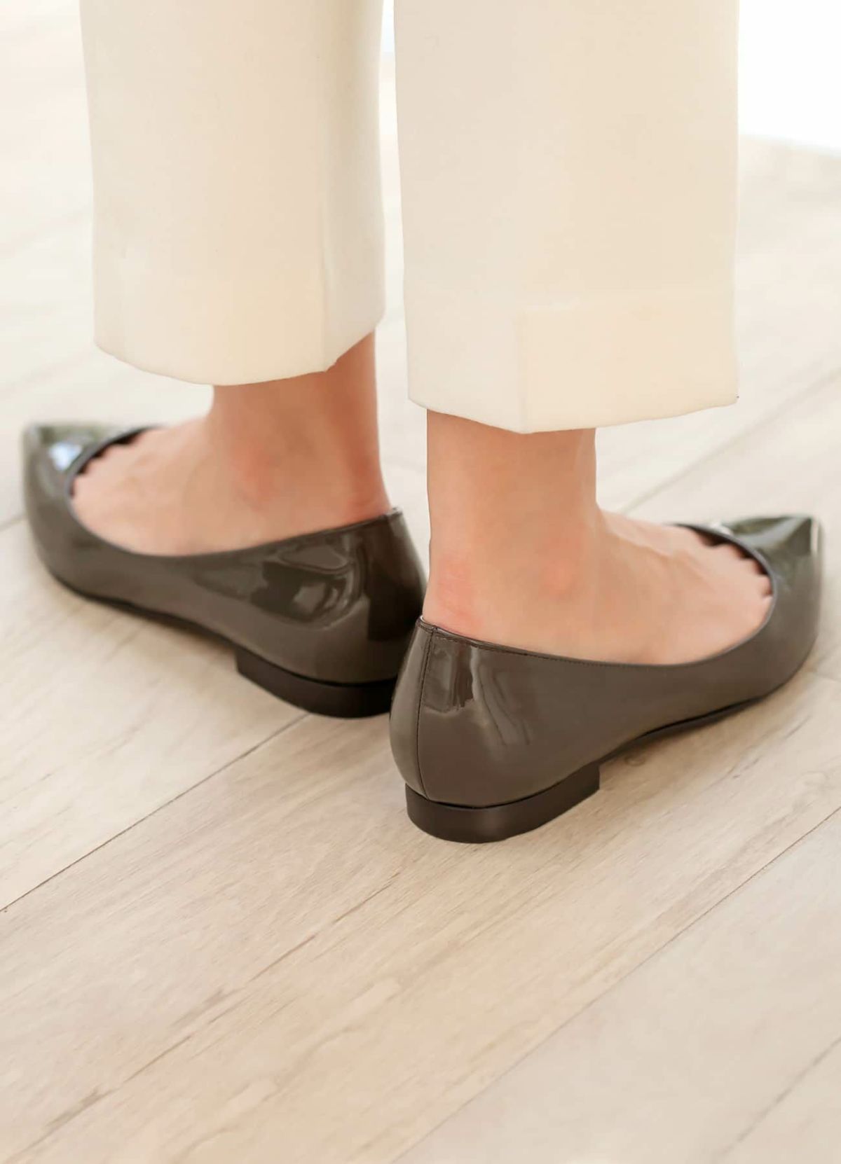 着用イメージ 166cm セピアグレー