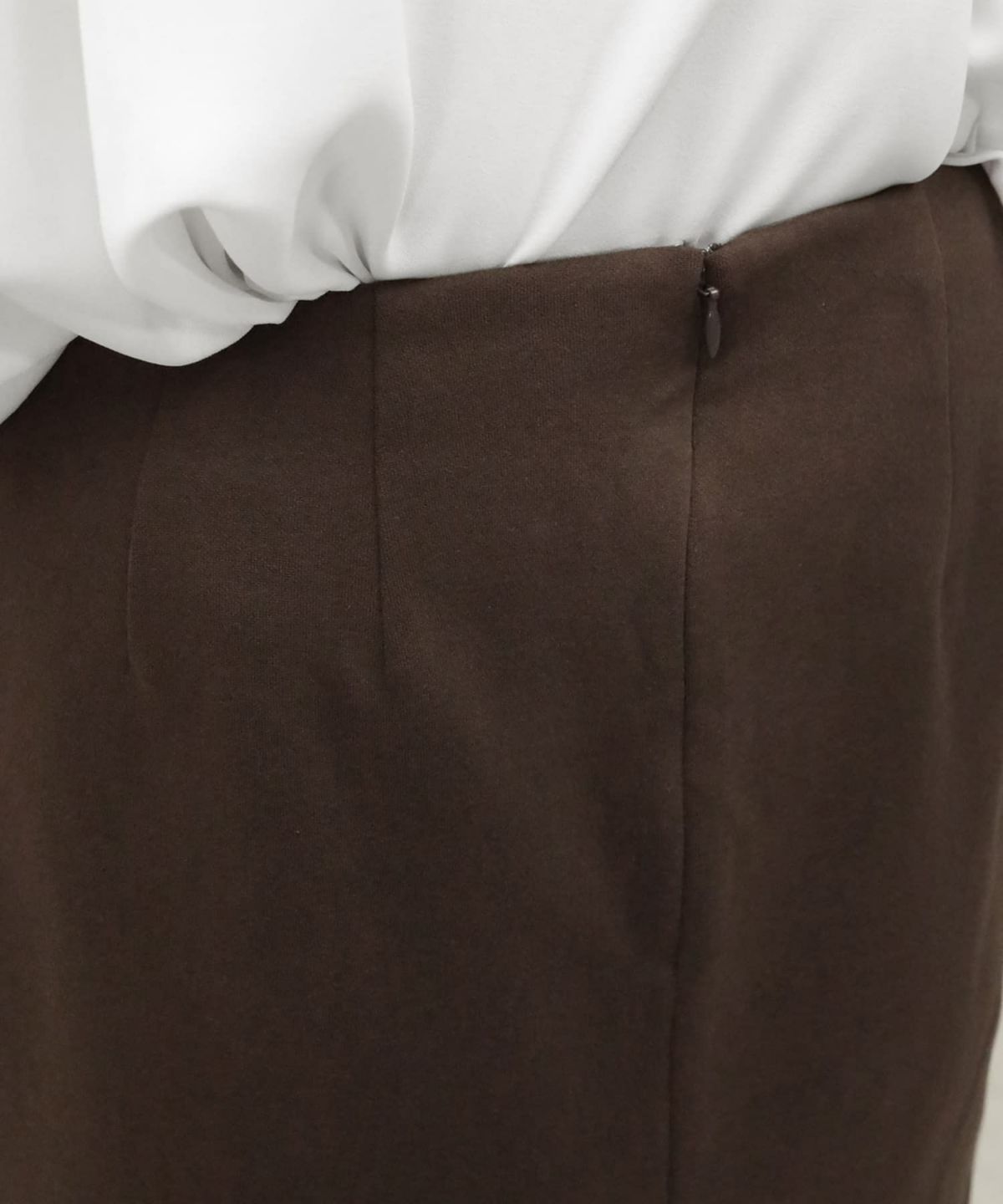 着用イメージ 159㎝　Sサイズ　ニュアンスブラウン