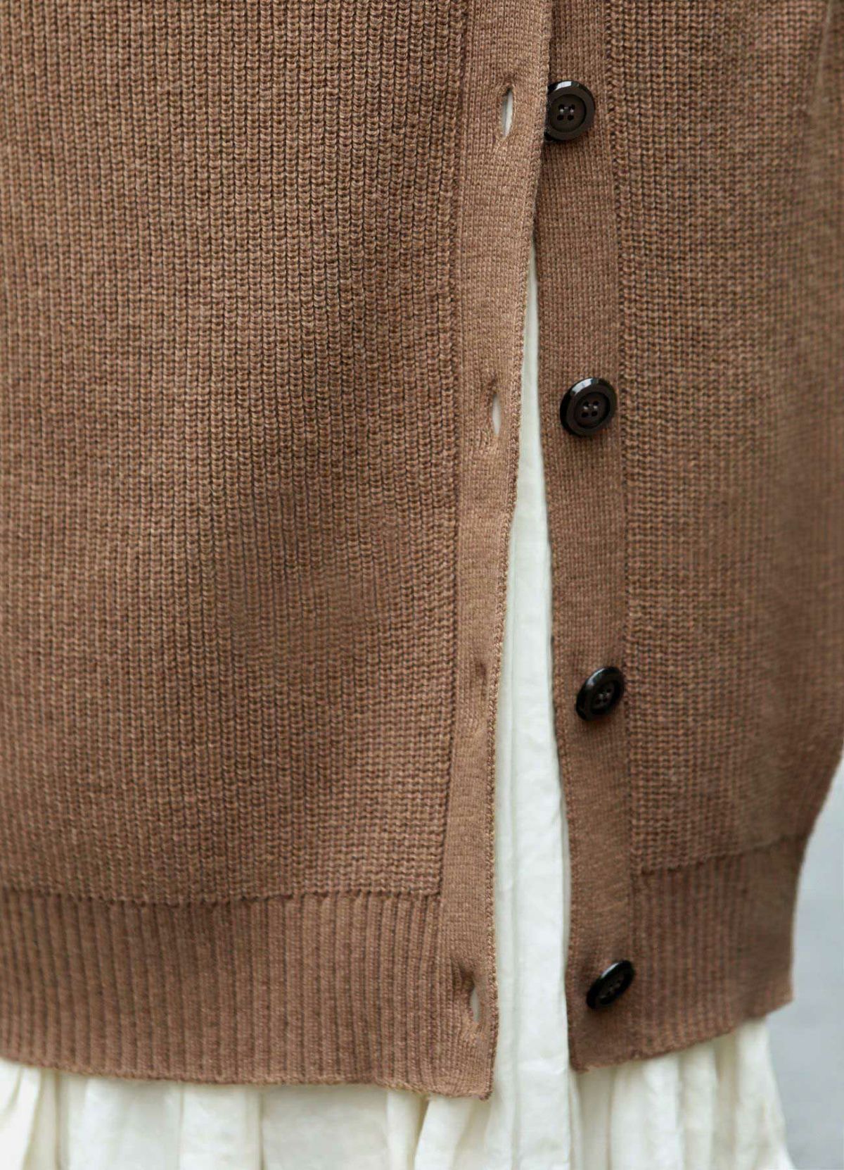 着用イメージ 157cm ライトブラウン 着用サイズ 01