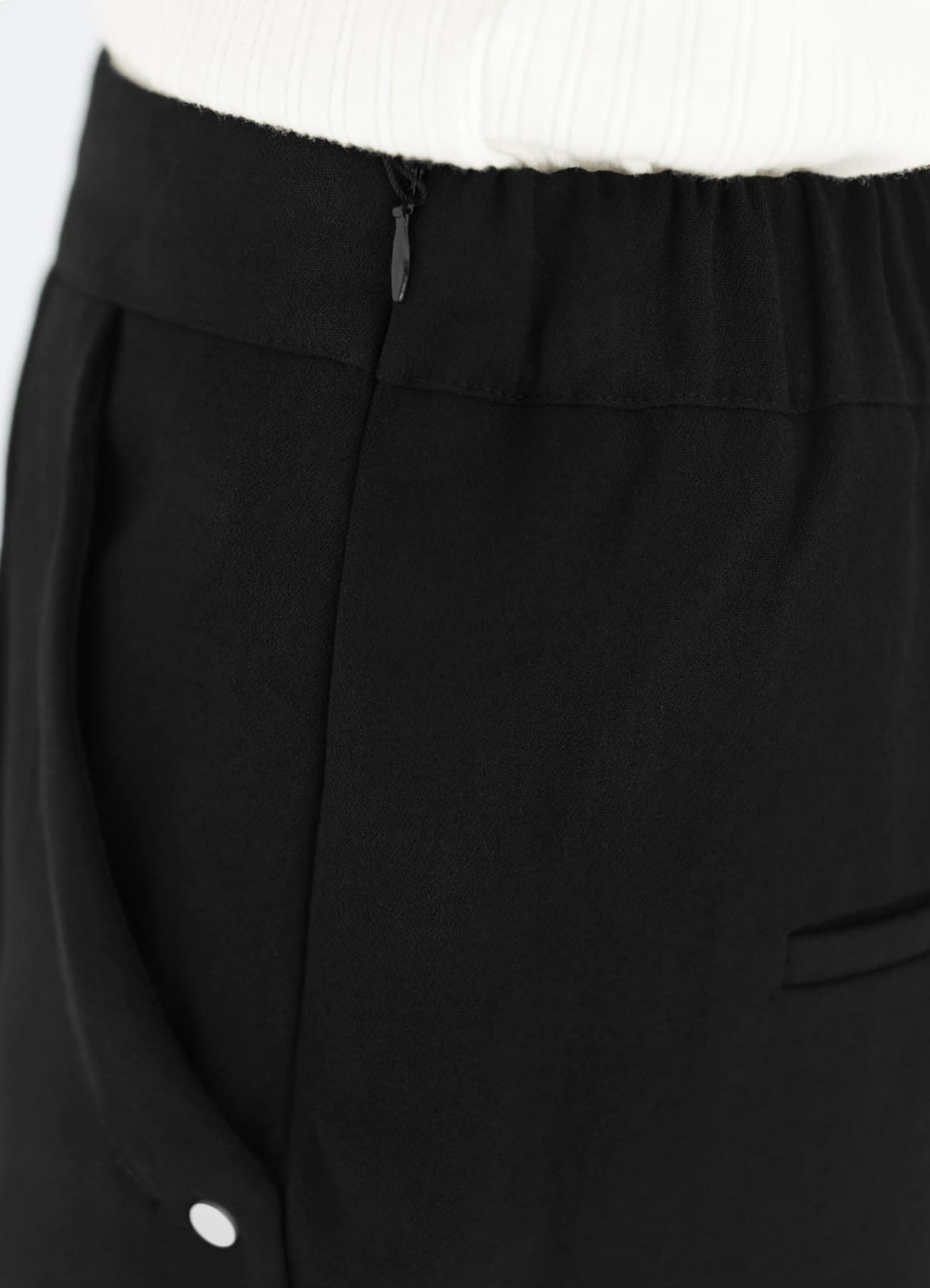着用イメージ 155cm ブラック 着用サイズ S