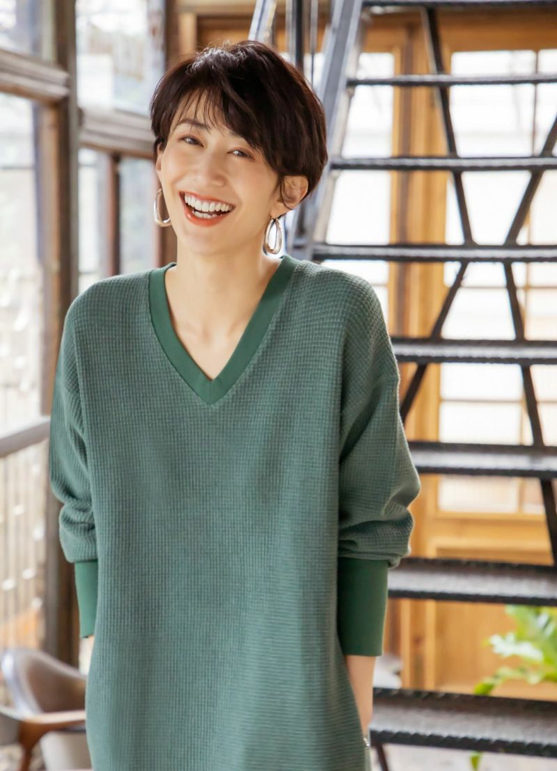 Luxe ワッフルvネックロングワンピース おしゃれな大人レディースファッション通販style Deli Luxe ワッフルvネックロングワンピース おしゃれな大人レディースファッション通販style Deli
