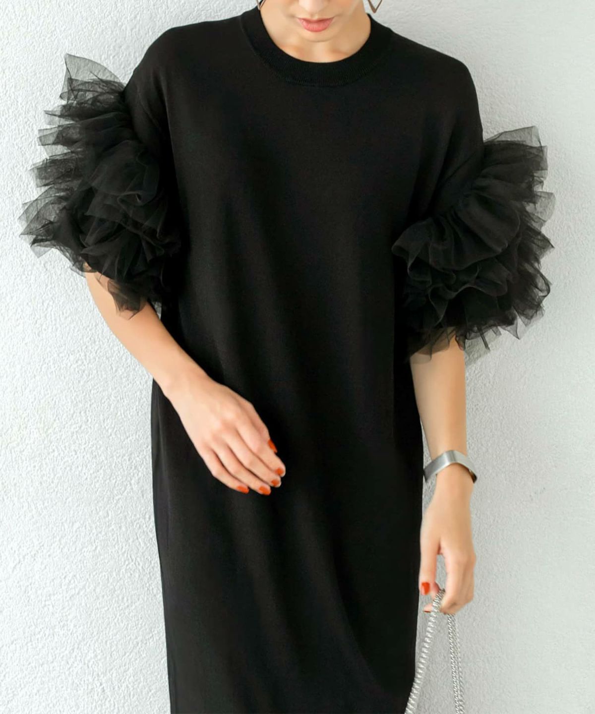 着用イメージ ブラック