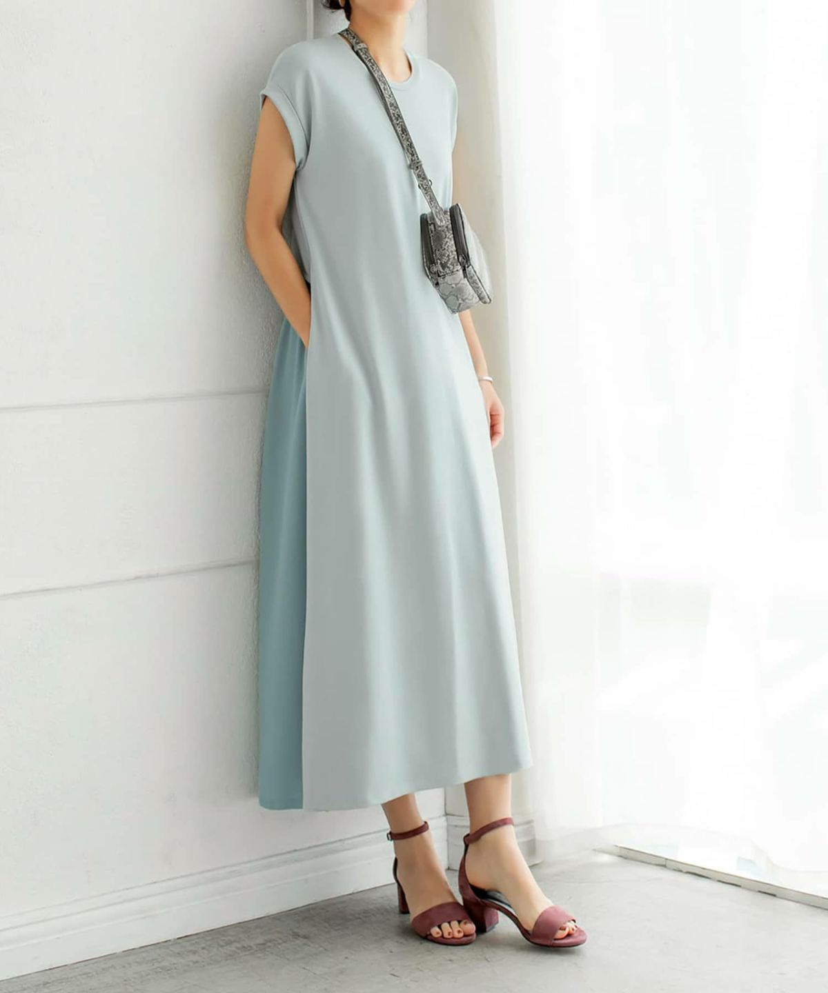 着用イメージ 157cm 着用サイズ 01 ミント