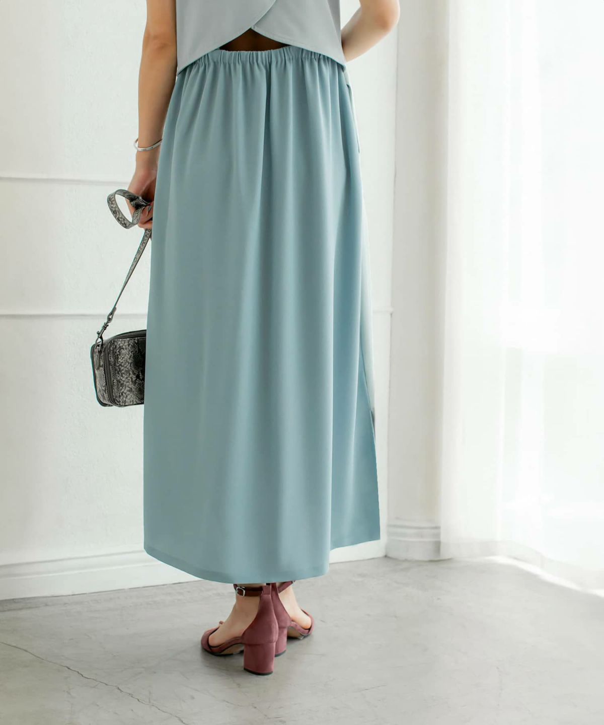 ミント着用イメージ 157cm 着用サイズ 01 ミント