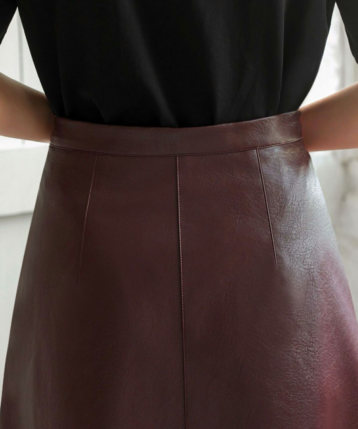 着用イメージ 167cm 着用サイズ S ワイン