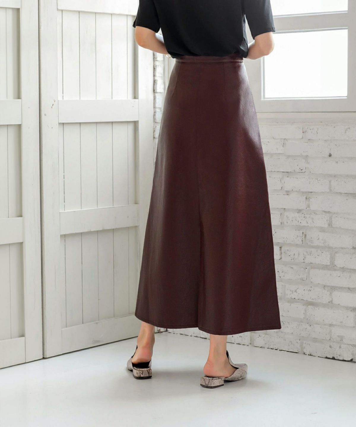 着用イメージ 167cm 着用サイズ S ワイン