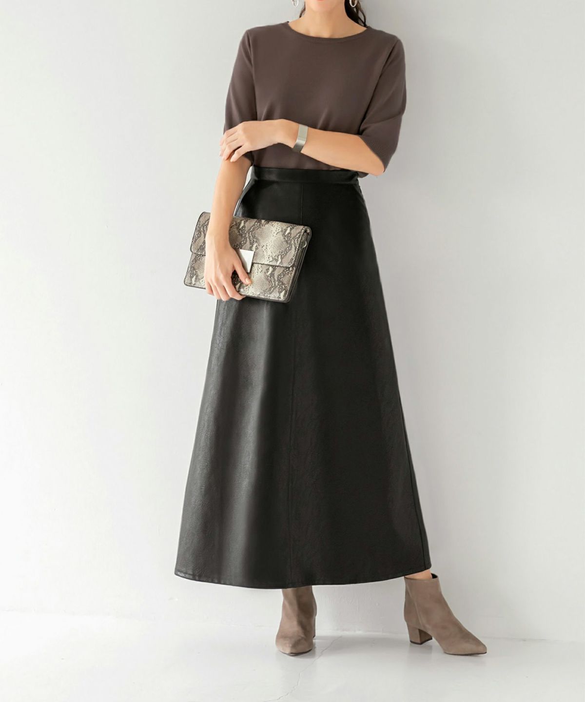 着用イメージ 167cm 着用サイズ S ブラック