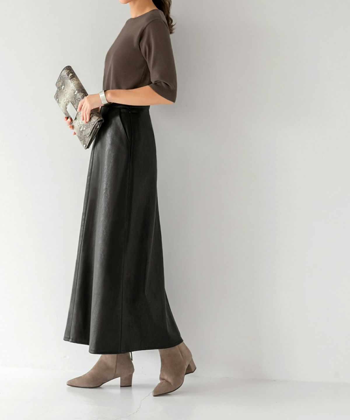 着用イメージ 167cm 着用サイズ S ブラック