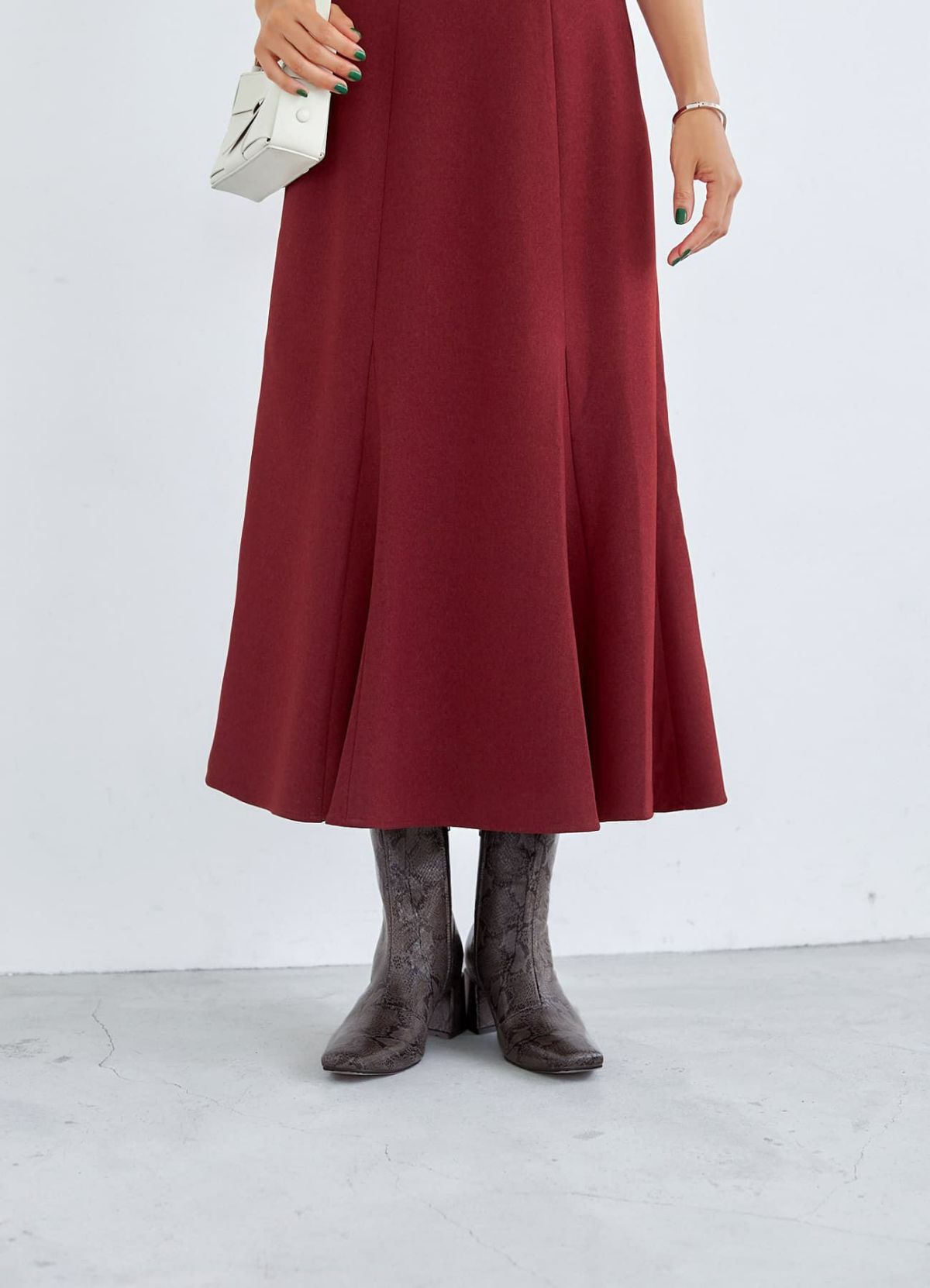 着用イメージ 166cm グレーミックス