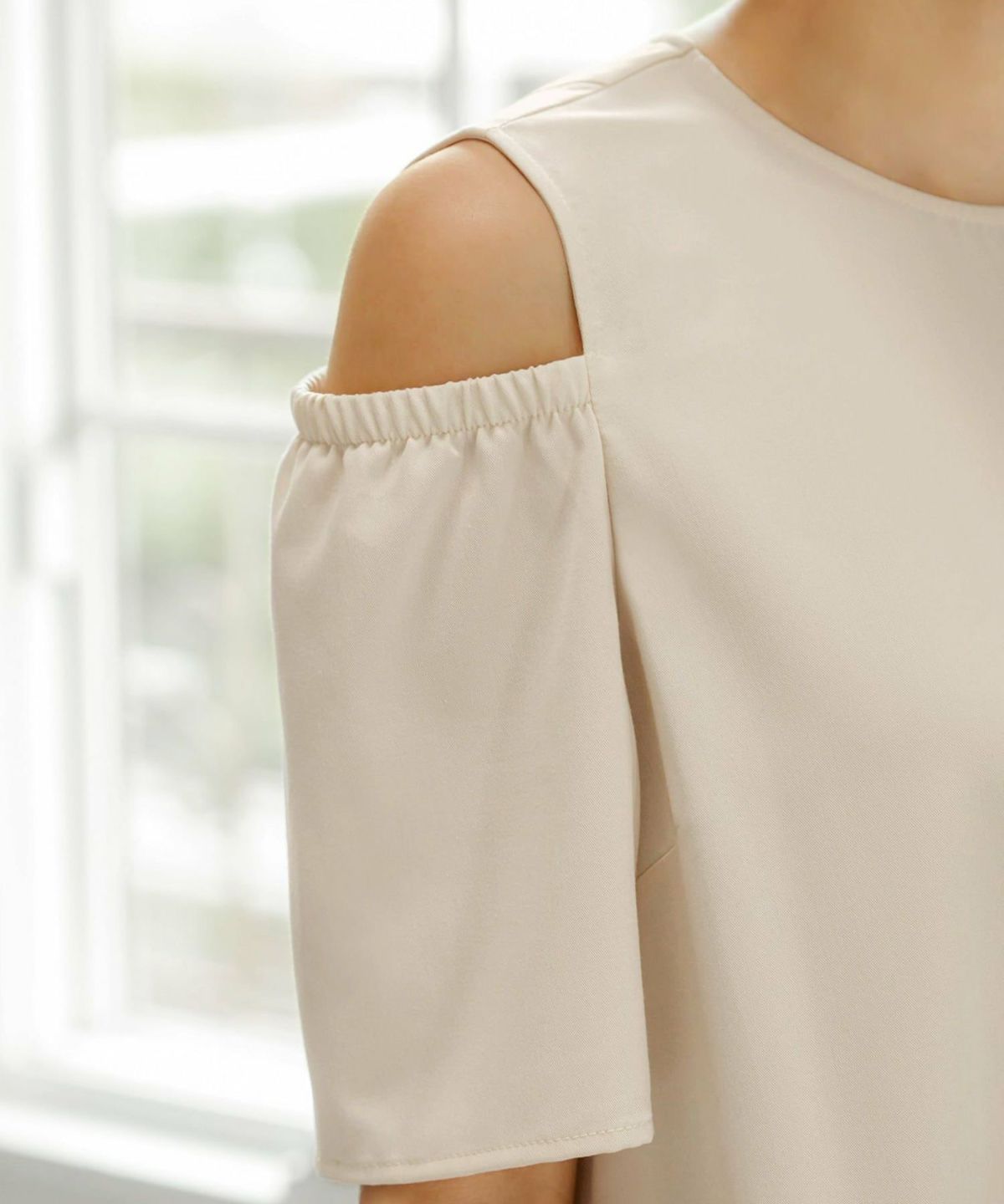 着用イメージ 166cm 02サイズ オフホワイトミックス