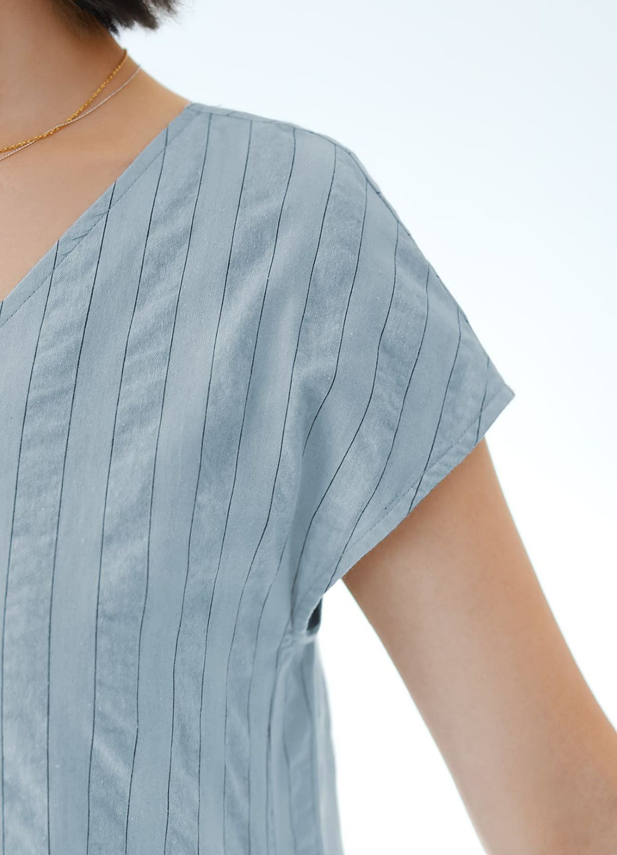 着用イメージ 166cm 02サイズ サックス