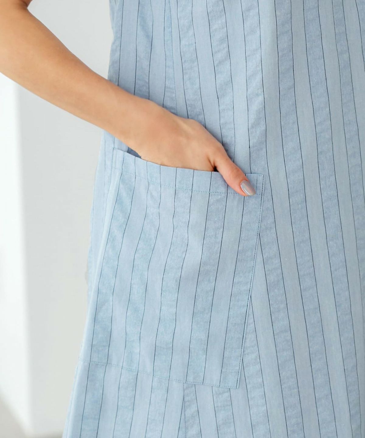 着用イメージ 166cm 02サイズ サックス