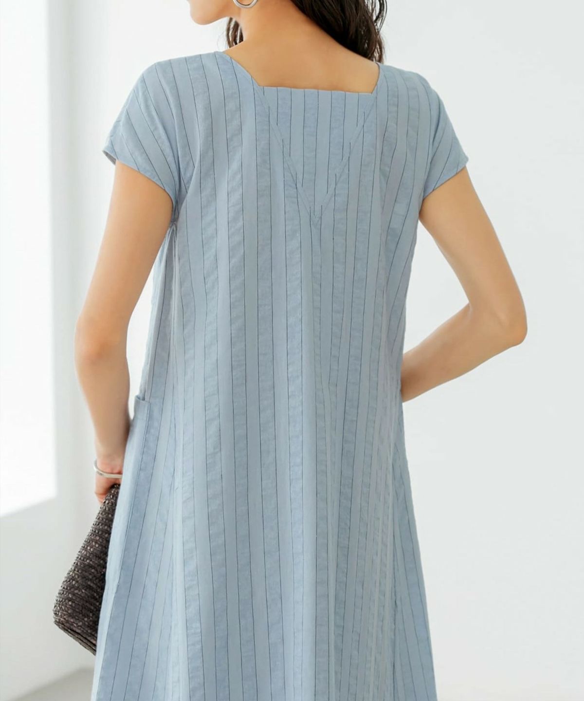 着用イメージ 166cm 02サイズ サックス