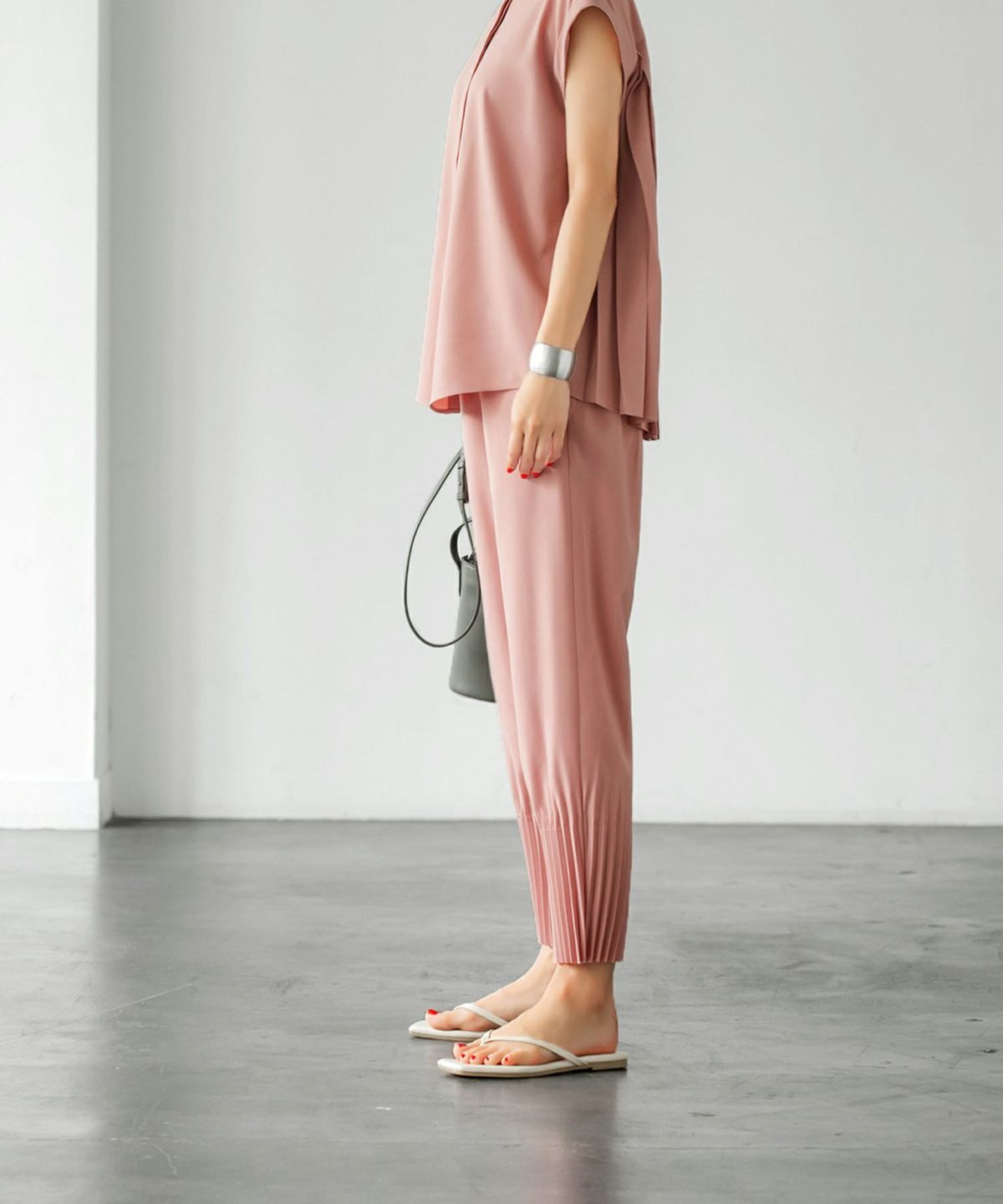 着用イメージ 166cm 02サイズ ピンク