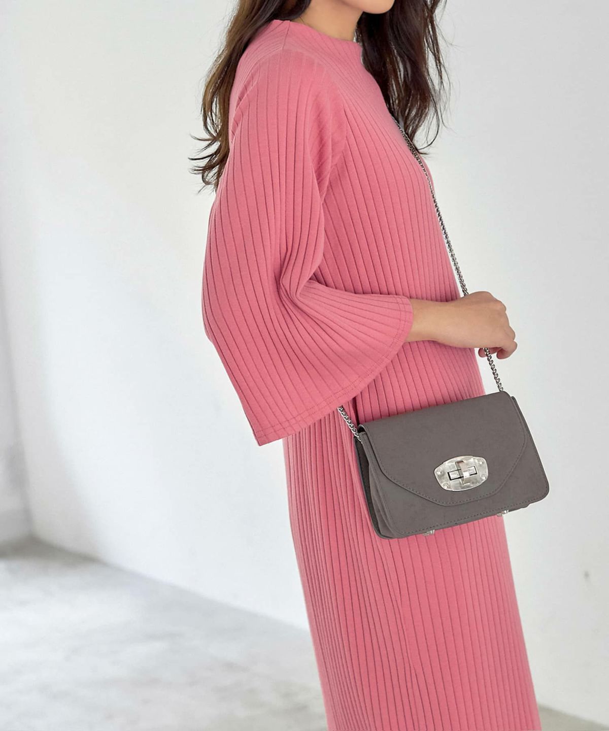 着用イメージ 167cm 着用サイズ 02 ローズピンク