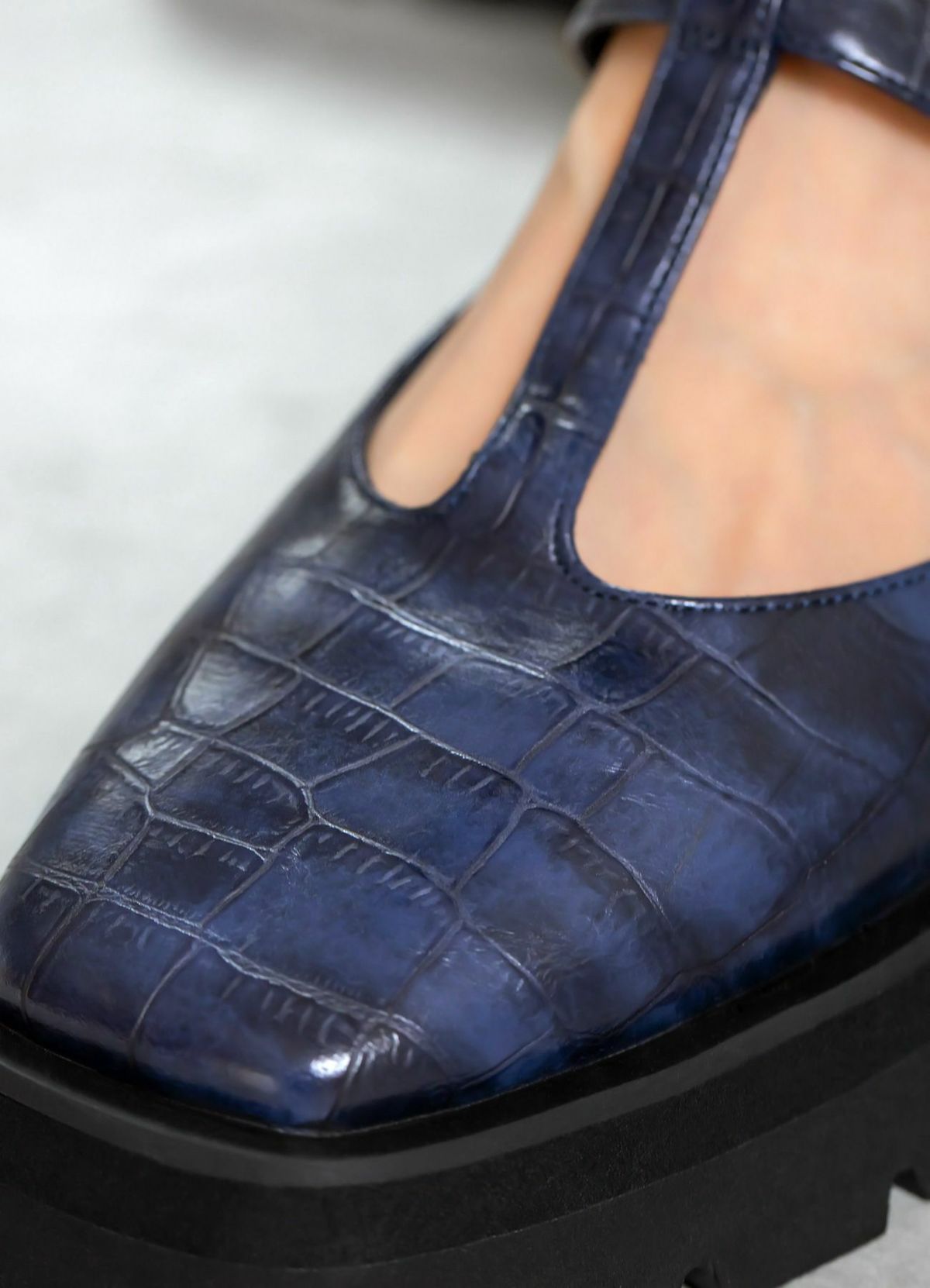 着用イメージ 170cm ネイビー