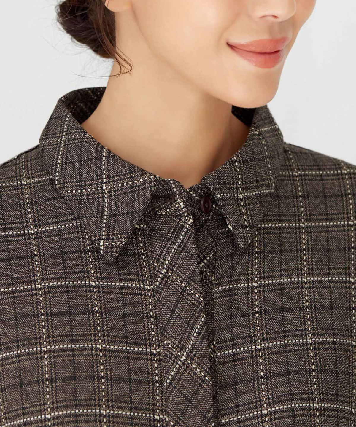 着用イメージ 166cm ブラウン 02サイズ