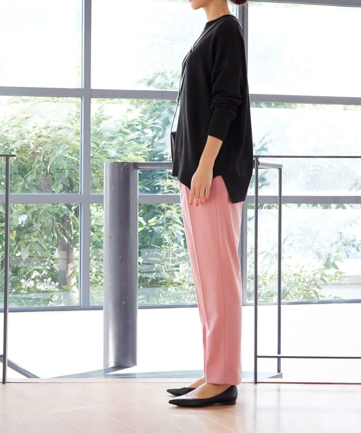 着用イメージ 166cm ピンク　着用サイズ：S