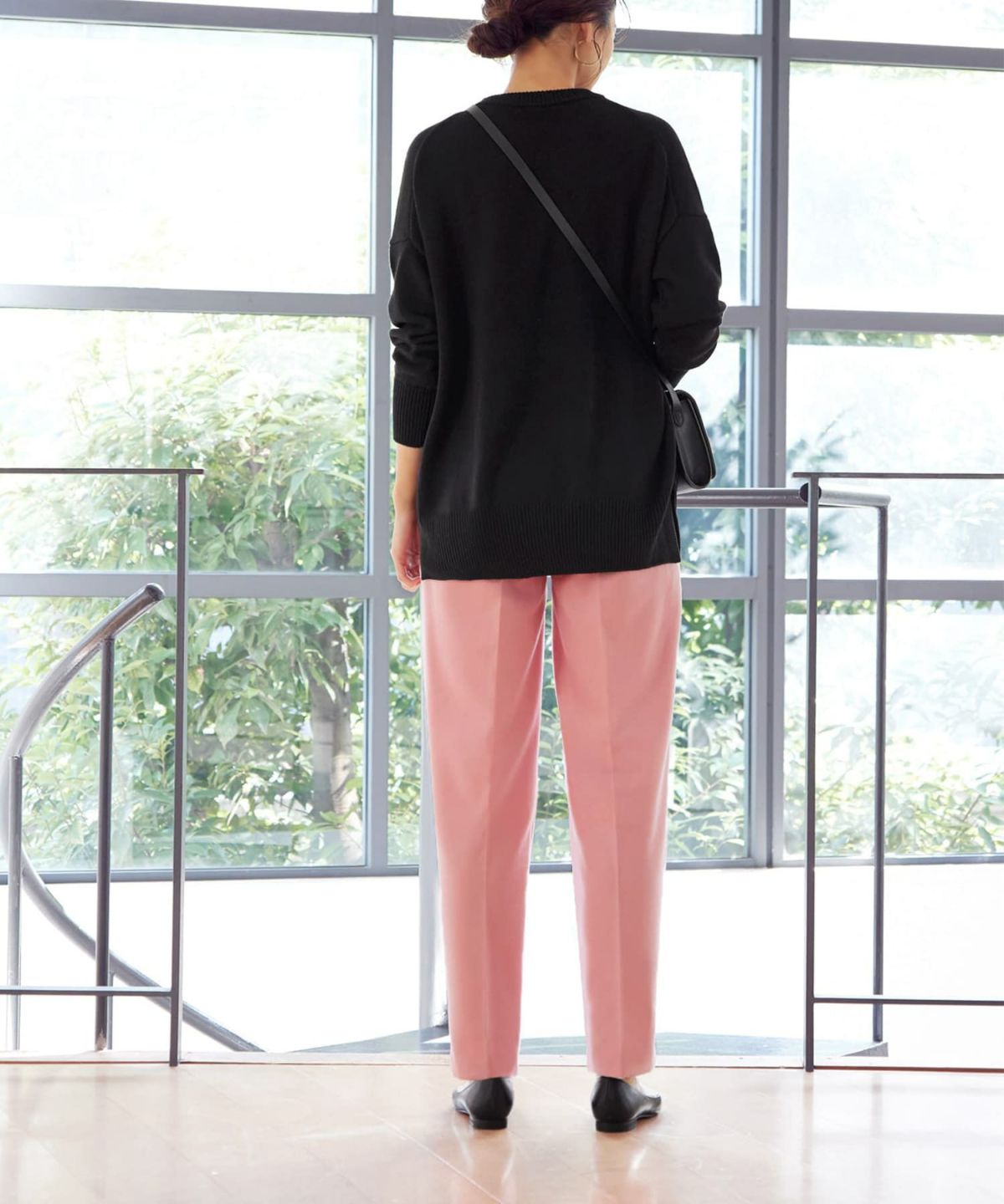 着用イメージ 166cm ピンク　着用サイズ：S