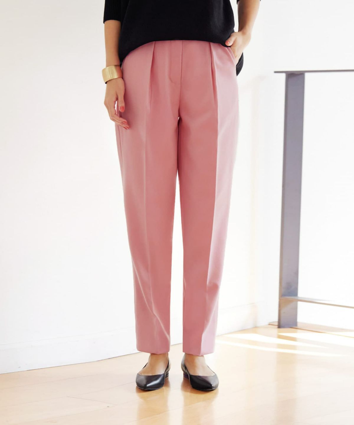 着用イメージ 166cm ピンク　着用サイズ：S