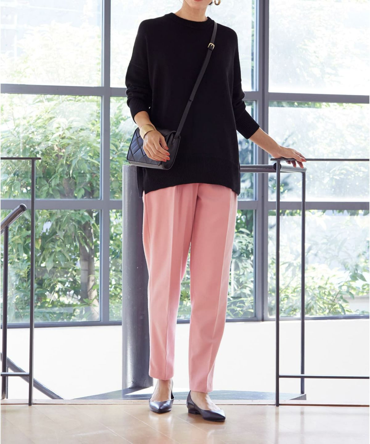 着用イメージ 166cm ピンク　着用サイズ：S