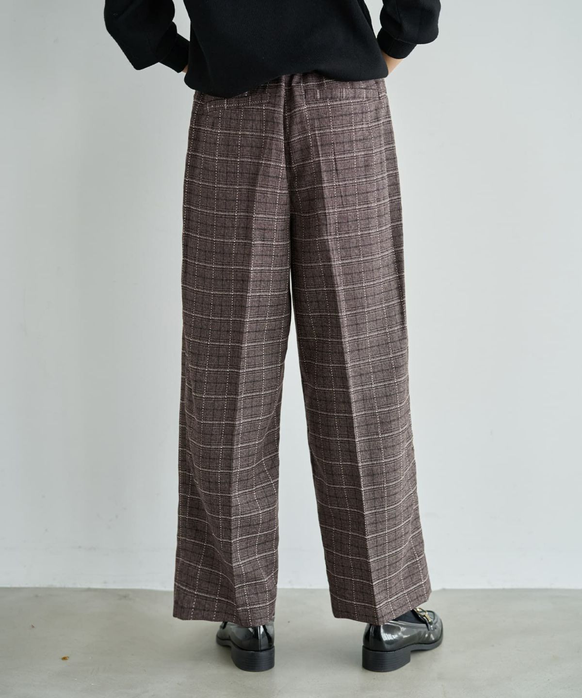 着用イメージ 167cm ブラウン 02サイズ