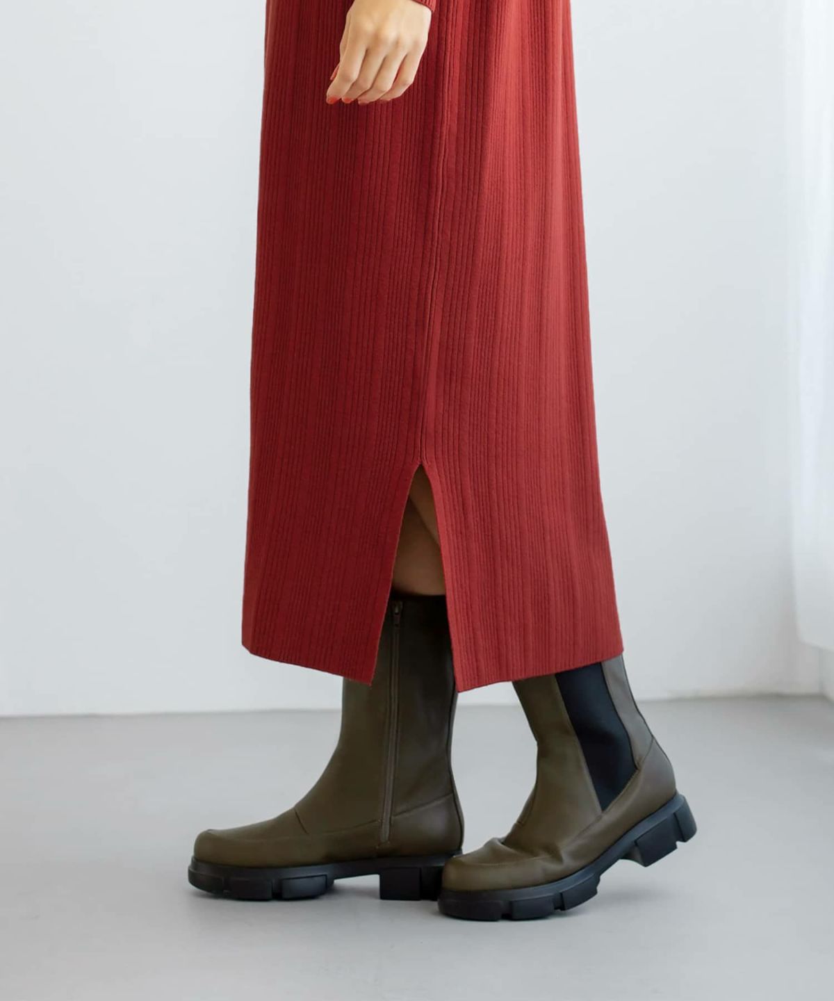 着用イメージ 166cm 02サイズ レッド