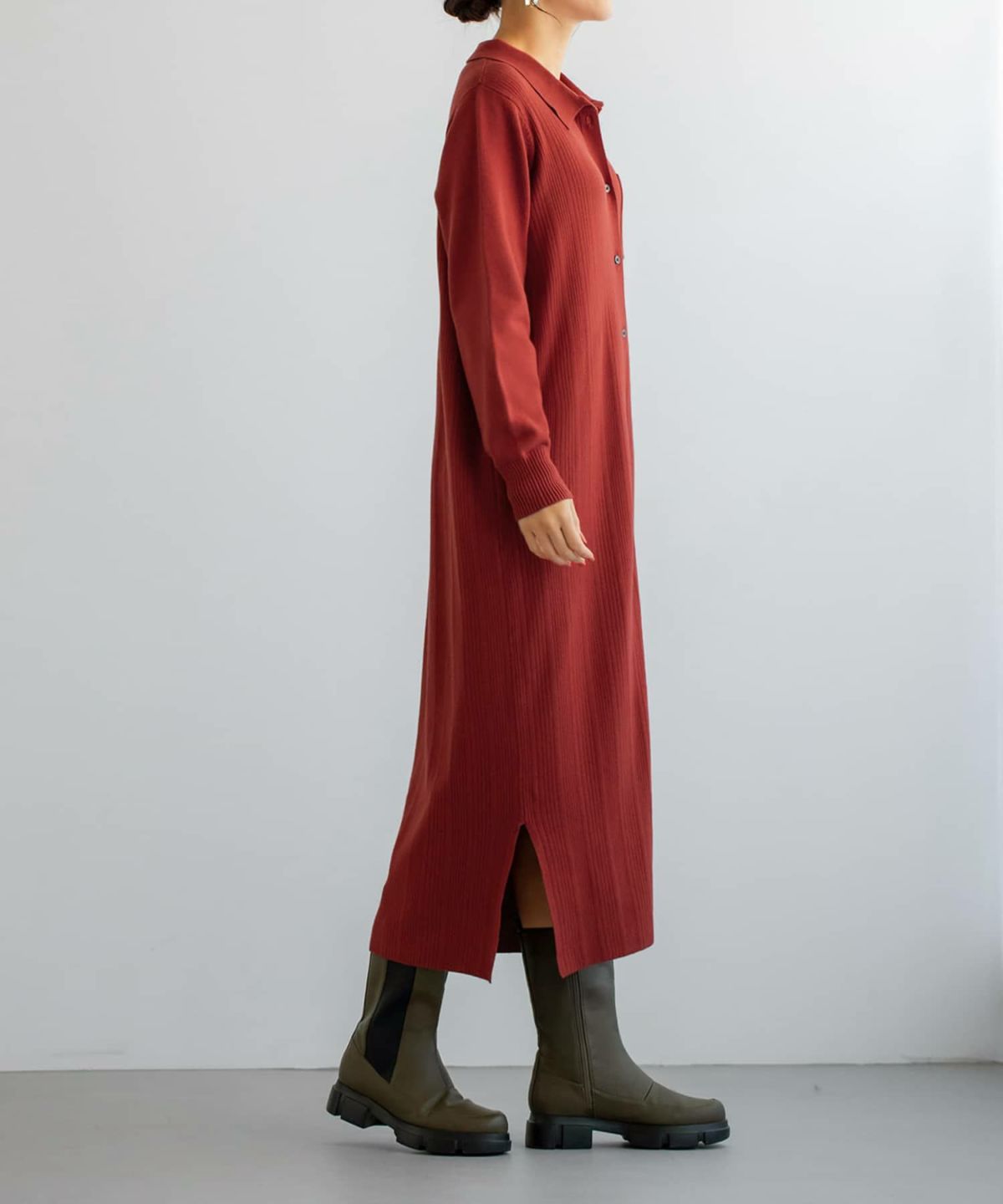 着用イメージ 166cm 02サイズ レッド