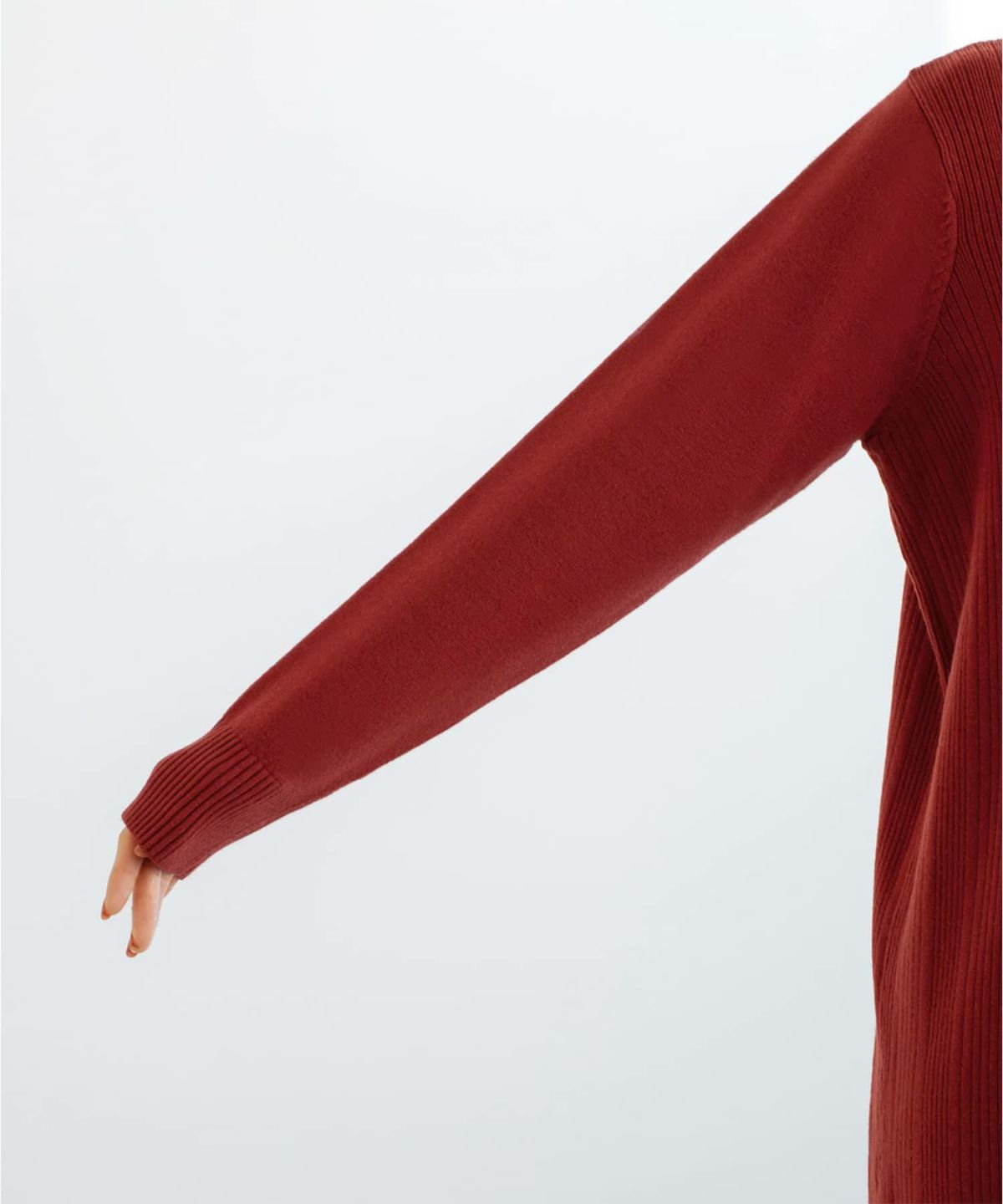 着用イメージ 166cm 02サイズ レッド