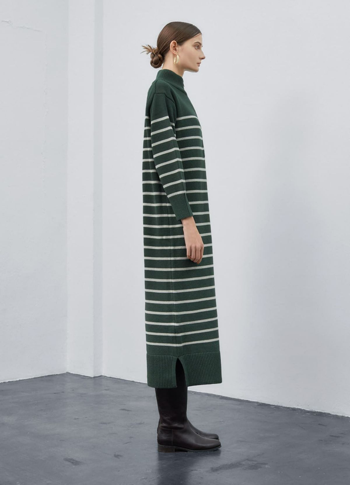 着用イメージ 173cm 着用サイズ 02 グリーン