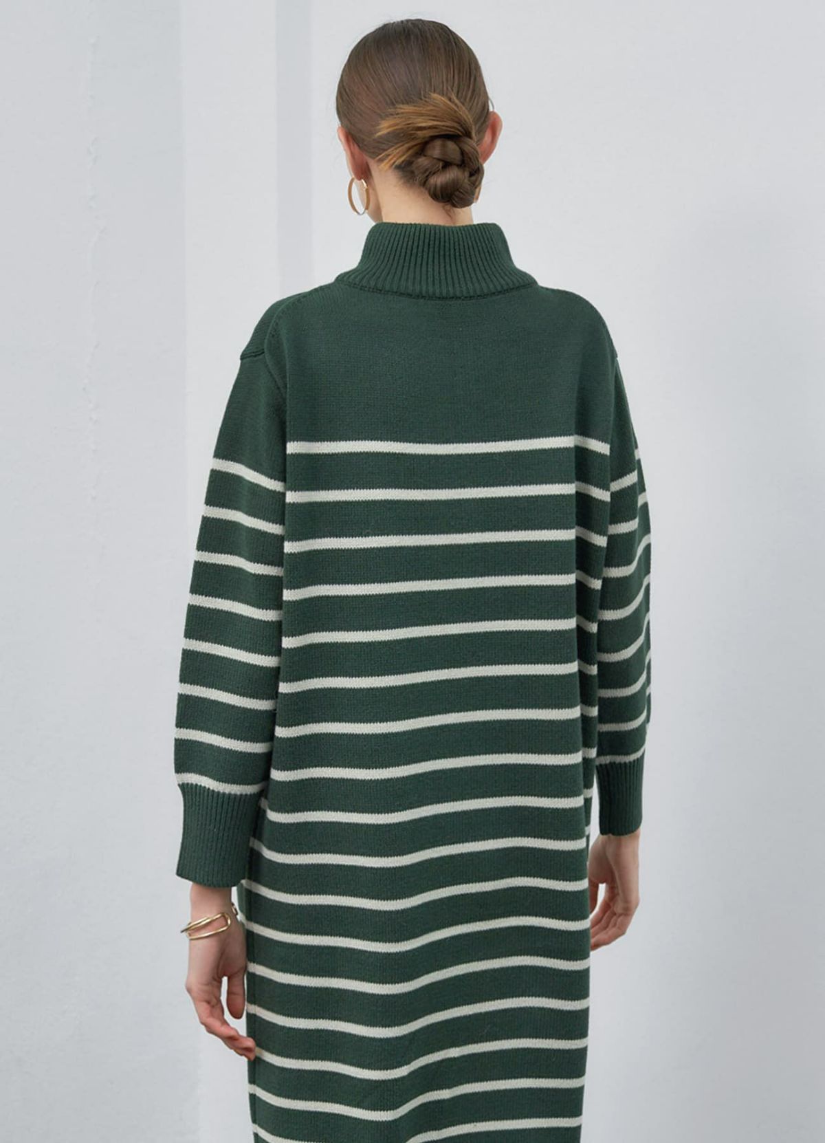 着用イメージ 173cm 着用サイズ 02 グリーン