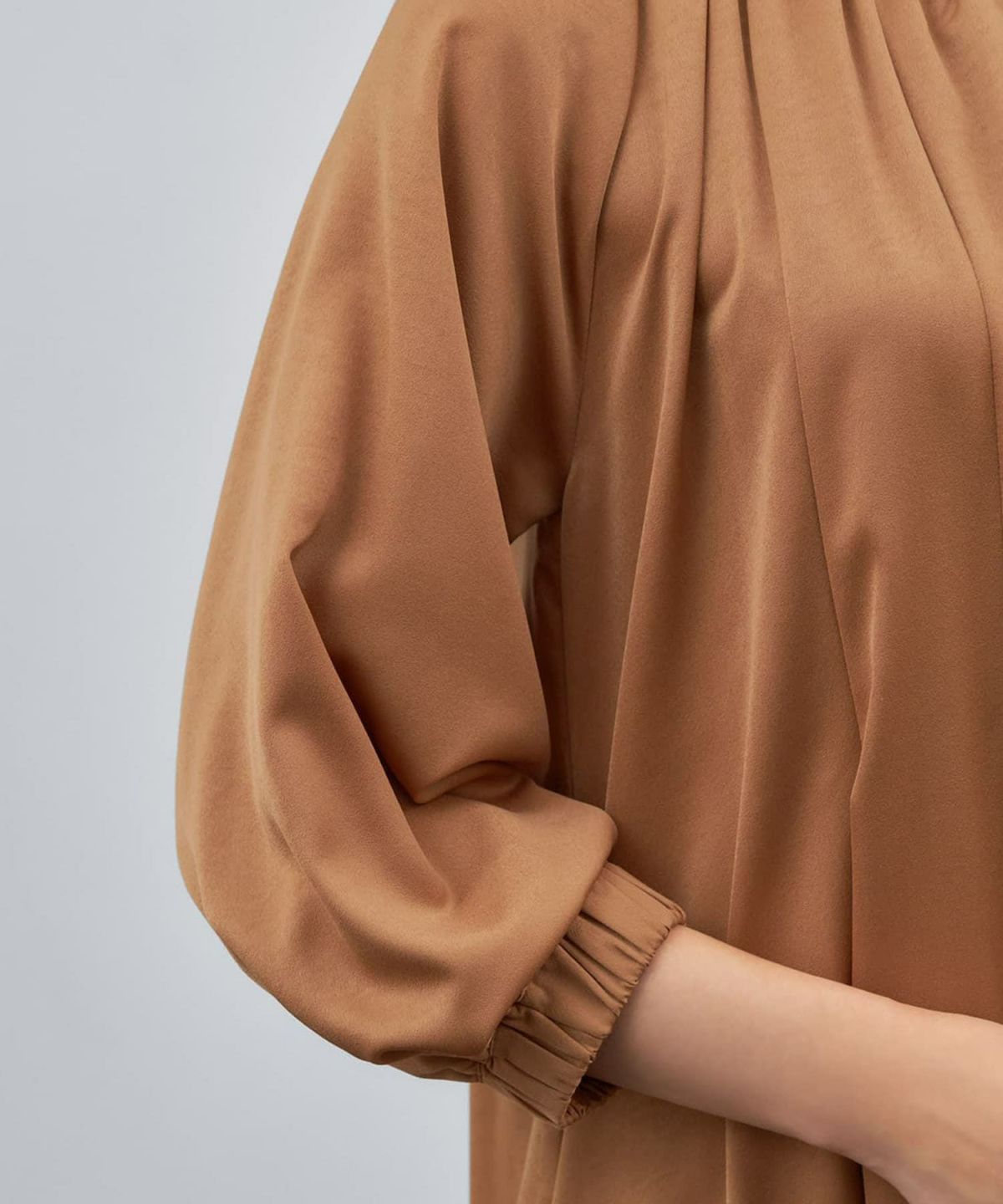 着用イメージ 173cm ライトブラウン 02サイズ